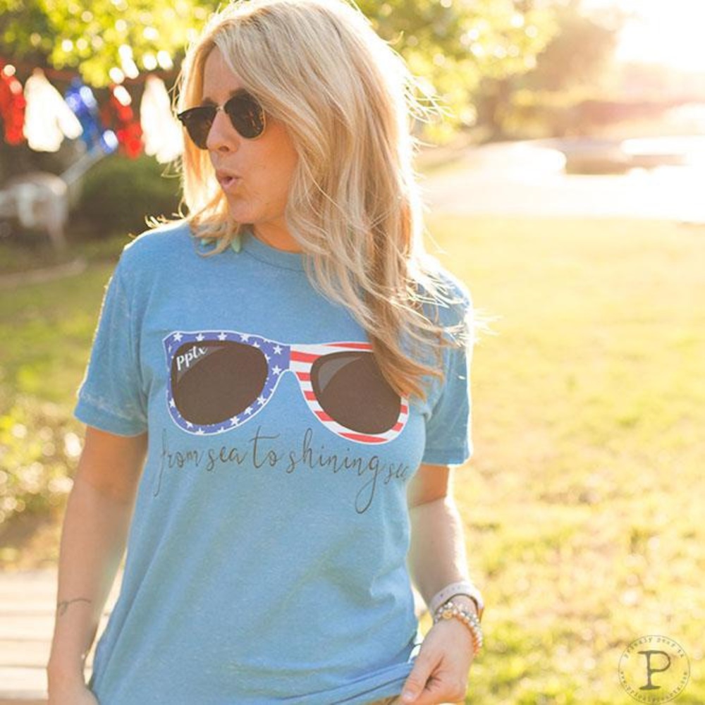 From Sea to Shining Sea graphic tee
